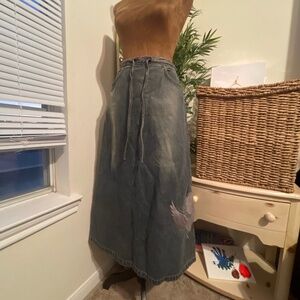 Dinky jeans Aline denim midi skirt waist29 Length 32